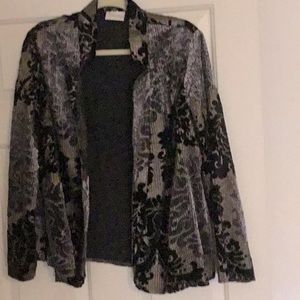 Black and gold jacket